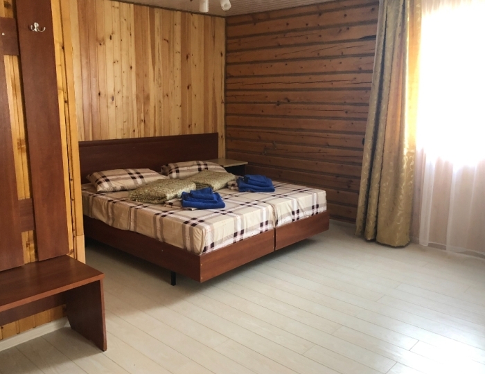 1-мест. (разм. в 2-мест.) станд. с балк. - База отдыха «ЮгРа»